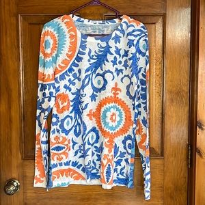Whimsey Rose Archery Navy Baby Waffle Long Sleeve Size XL